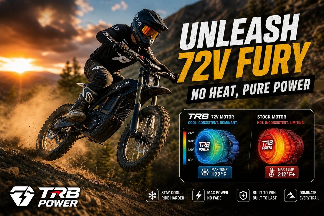 TRB Power T9900 Series Motor Performance: Built for High-Output Light Bee and E-Moto Upgrades