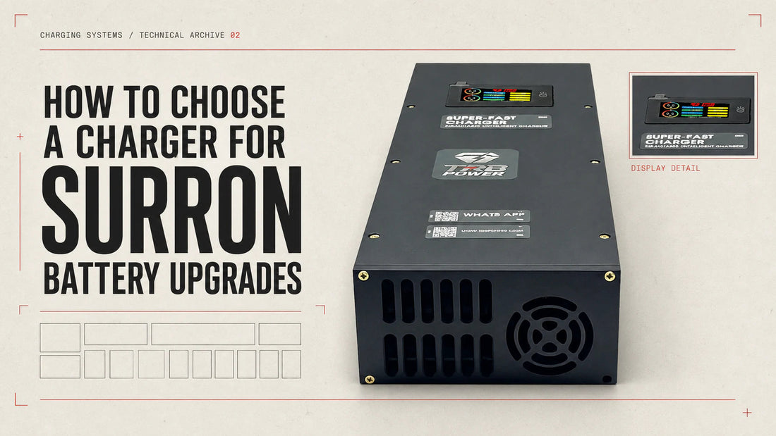 How to choose a charger for Surron battery upgrades