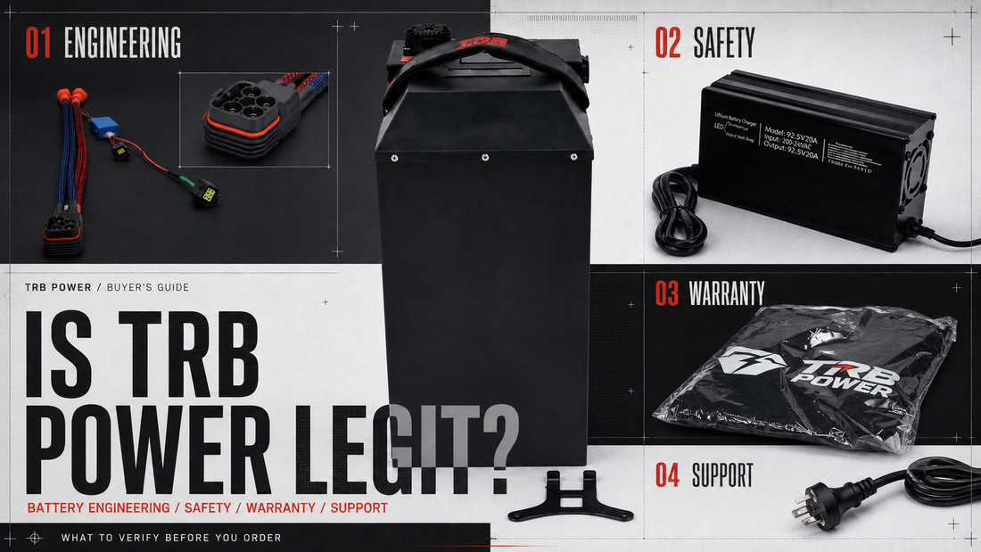 TRB POWER battery engineering, safety, warranty and customer support