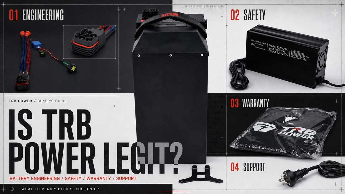 TRB POWER battery engineering, safety, warranty and customer support