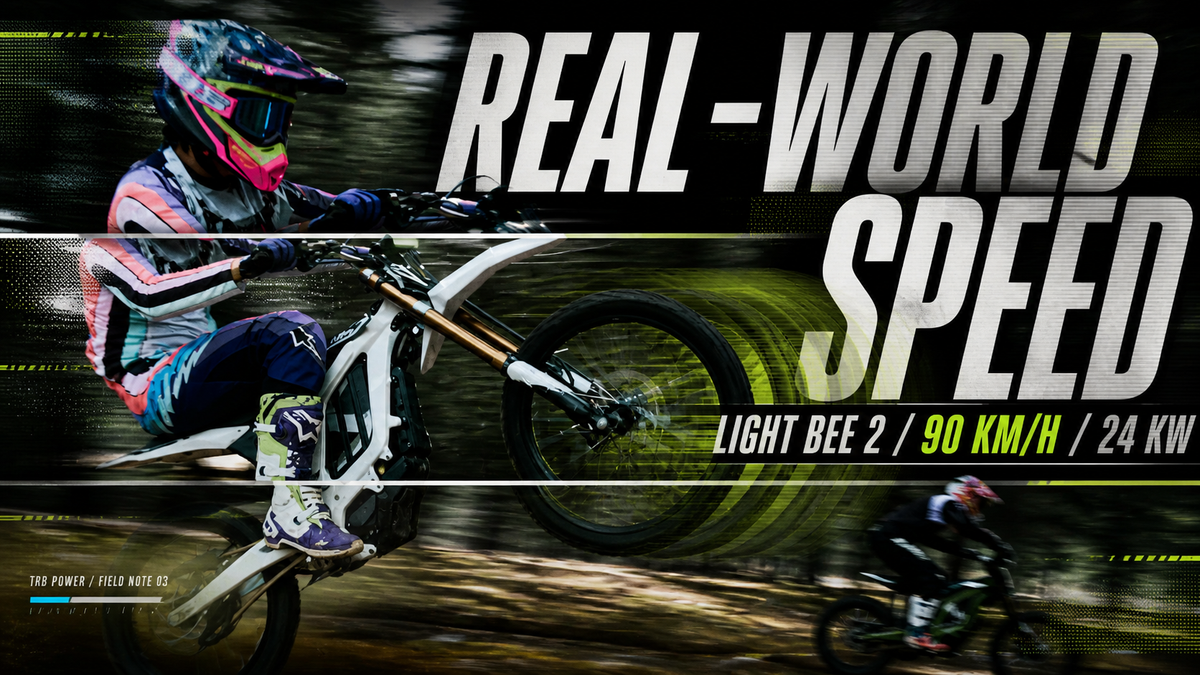 Surron Light Bee 2 top speed explained with 90 km/h and 24 kW performance
