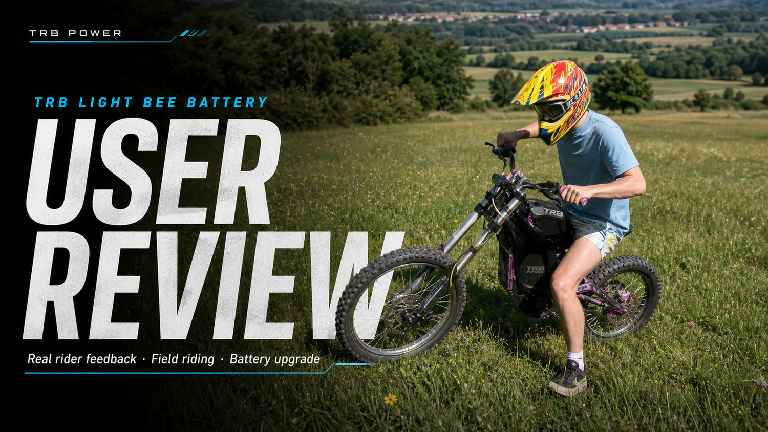 TRB Light Bee Battery User Review cover image with real rider field test