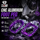 TRB POWER Ultra Bee CNC aluminum foot pegs wide anti-slip platform