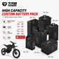 High Power Electric Dirt Bike 72V45Ah Battery 32kW Motor 35kW Controller for Extreme Riding