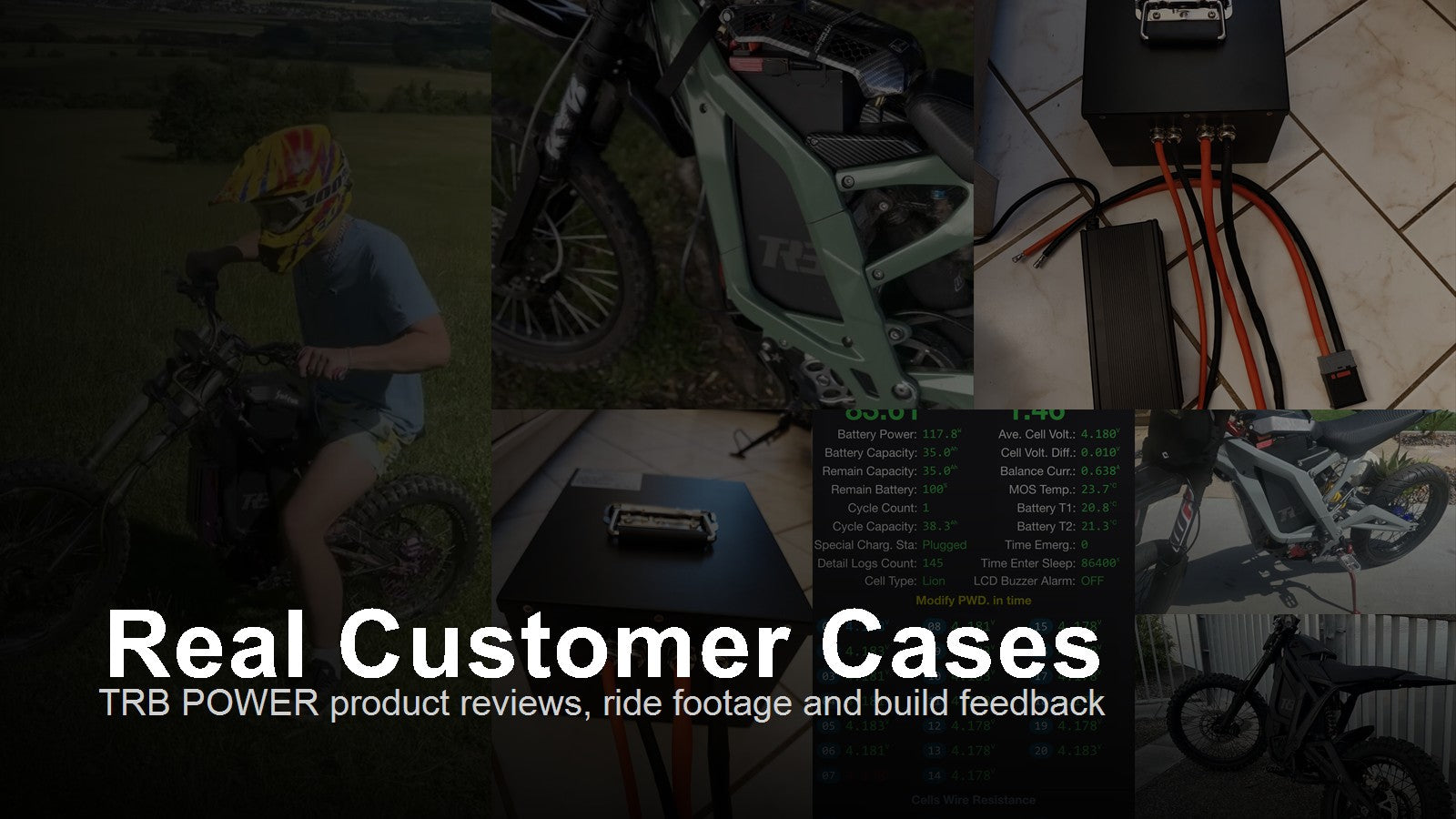 TRB POWER customer case poster